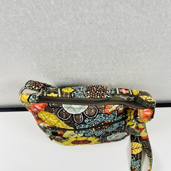 Vera Bradley Hipster Crossbody Bag in Flower Shower Retired Print Colorful - Picture 7 of 16